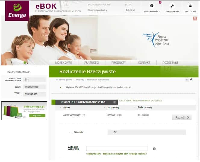 Energa Stan Licznika - Sprawdź Bieżący Stan Licznika na Kartę z Energa