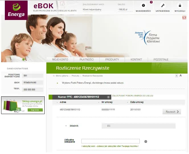 Energa Stan Licznika - Sprawdź Bieżący Stan Licznika na Kartę z Energa