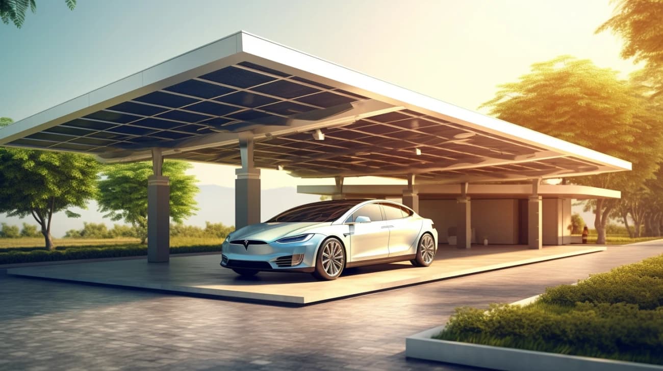 Carporty fotowoltaiczne - cena i korzyści