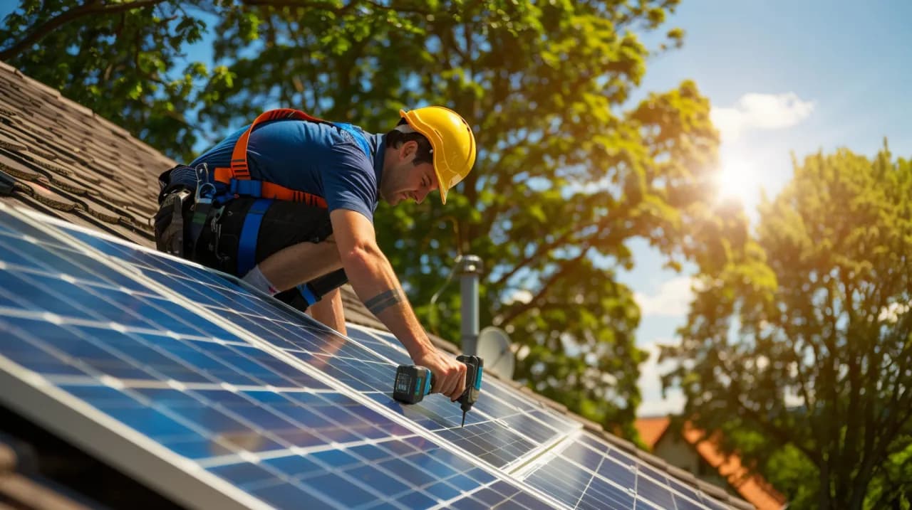 Montaż paneli fotowoltaicznych krok po kroku - poradnik 2025