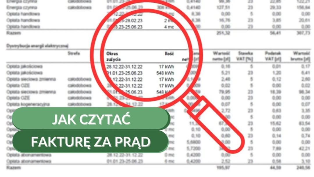 Jak czytać fakturę za prąd i unikać nieprzyjemnych niespodzianek
