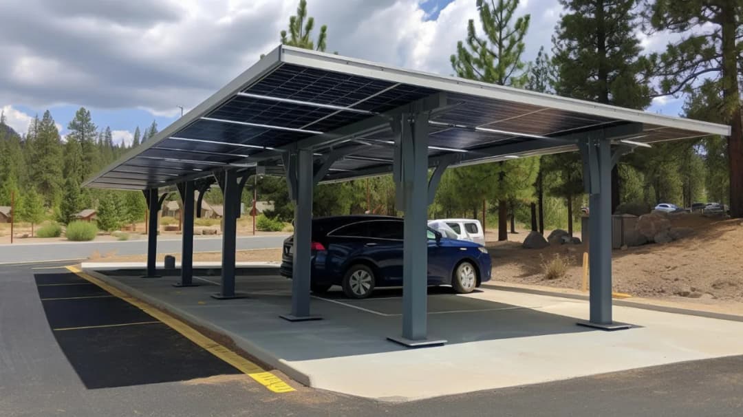 Czym jest wiata fotowoltaiczna dla auta?